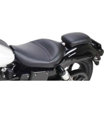 PILLION LEATHER GEL PHANTOM PAD PASSENGER S3 STANDARD 6" WITH SUCTION CUPS HARLEY DAVIDSON AND CUSTOM MOTORCYCLE