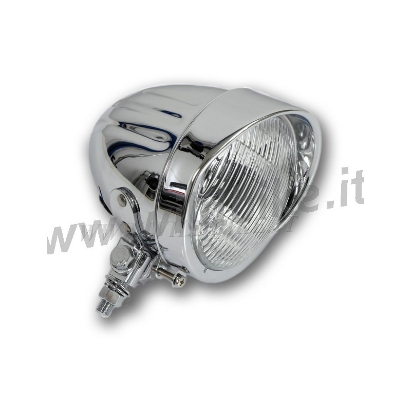 FARO BULLET AGGIUNTIVO LATERALE CROMATO CON BULBO H3 ANTINEBBIA