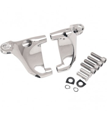 ATTACCO PEDANE PASSEGGERO HARLEY SPORTSTER/IRON/NIGHTSTER