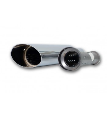 SILENCIEUX POT ÉCHAPPEMENTS 3 "SLASH DOWN CHROME REPLICA SCREAMIN EAGLE POUR HARLEY DAVIDSON XL SPORTSTER '04-'13