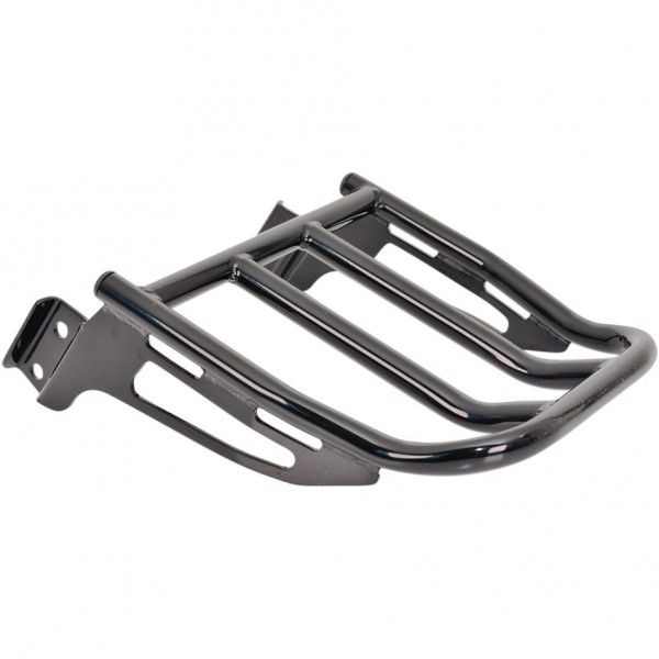 LUGGAGE RACK 2-UP BACKREST BLACK SISSYBAR HARLEY DAVIDSON XL SPORTSTER '04-'16