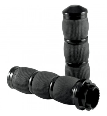 GRIFFE AVON AIR CUSHION SCHWARZE  7/8"  22 MM. MOTORRAD