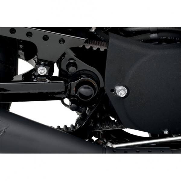 COPERTURE COPRI BULLONI NERI PERNO FORCELLONE PER HARLEY DAVIDSON XL SPORTSTER '04-'13