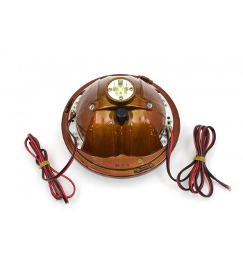 CORPS AMPOULE PHARES 7 "/180 MM. LED CUSTOM MOTOCYCLETTE ET HARLEY DAVIDSON