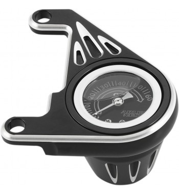 OIL PRESSURE GAUGE KIT ARLEN NESS DEEP CUT HARLEY DAVIDSON TWIN CAM '99-'16