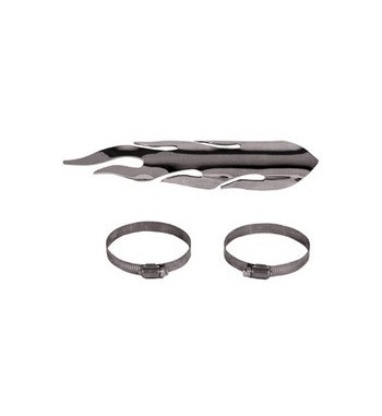 SCUDO PARACALORE TIPO FIAMMA DA 11" PER MARMITTE SCARICHI