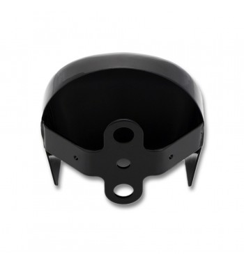 HORN COVER COWBELL BLACK HARLEY DAVIDSON XL SPORTSTER AND TWIN CAM
