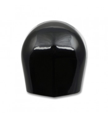 COUVERTURE DE KLAXON COWBELL NOIR HARLEY DAVIDSON XL SPORTSTER ET TWIN CAM