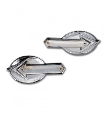 EMBLÈMES ROUGE LETTRAGE CHROME 61775-59T GAZ RESERVOIR  HARLEY DAVIDSON