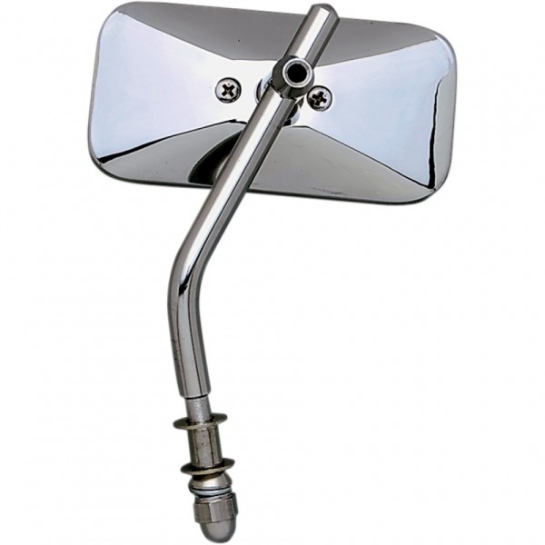 MIROIR RECTANGULAIRE CHROME DIE-CAST POUR HARLEY DAVIDSON