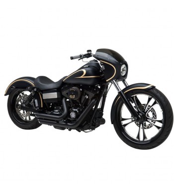 PARE-BRISE CARENAGE ARLEN ARLEN NESS® ORIGINAL LISSE POUR MOTO CUSTOM ET HARLEY DAVIDSON