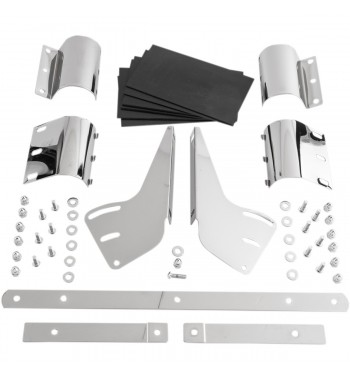 WINDSHIELD FALCON 16" CLEAR FOR TAPERED FORK CUSTOM CRUISER MOTORCYCLE