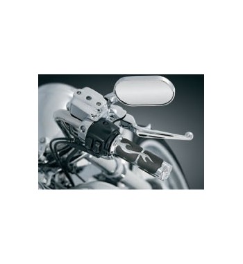 MANOPOLE KURYAKYN  CROMATE ISO FLAME PER HARLEY DAVIDSON