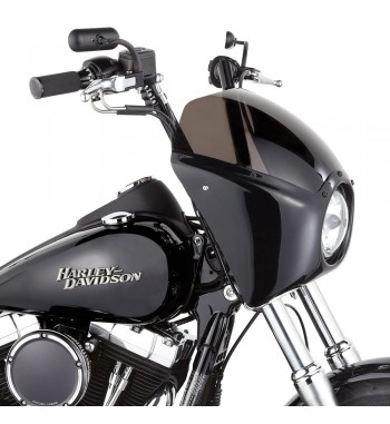 PARABREZZA CUPOLINO A.NESS NERO  HARLEY DYNA STREET BOB/S.GLIDE