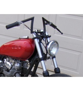 FARO CENTRALE CROMATO DRAG 5 3/4" -140 MM MOTO CUSTOM E HARLEY