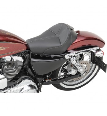 SELLA CONDUCENTE IN PELLE COMFORT AL GEL DOMINATOR™ PER HARLEY DAVIDSON XL SPORTSTER '04-'16