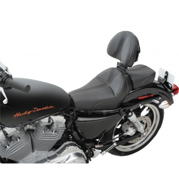 SELLE CONDUCTEUR EN CUIR AVEC GEL COMFORT DOMINATOR™ HARLEY DAVIDSON XL SPORTSTER '04-'16