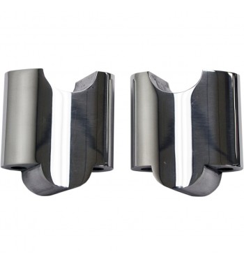 ESTENSIONI RISER LUCIDATI 2" PER MANUBRIO HARLEY DAVIDSON XL 883L SUPERLOW '11-'17