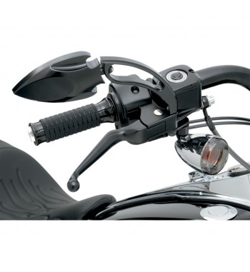 HEBEL WIDE BLADE SCHWARZE FÜR HARLEY DAVIDSON FXS FLST SOFTAIL '15-'17