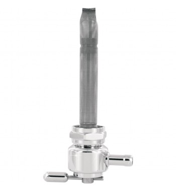 BENZINHAHN PINGEL POWER FLO™ HEX 22 MM  90° POST. FUR CUSTOM MOTORRAD UND HARLEY DAVIDSON 