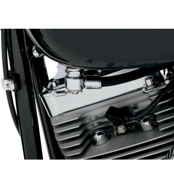 PETCOCK PINGEL FUEL VALVE POWER FLO™  HEX 22 MM 90° BACKW. FOR CUSTOM MOTORCYCLE AND HARLEY DAVIDSON