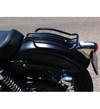 PORTAPACCHI SOLO RACK NERO HARLEY DAVIDSON FXD DYNA  