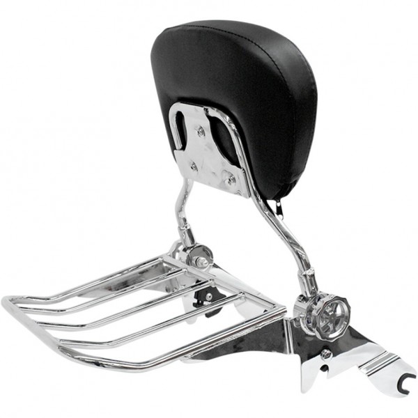 GEPAECKTRAEGER SCHNELL ENTFERNEN UND RÜCKEN CHROME FÜR HARLEY DAVIDSON FLHRC/FLH /FLHX/FLTR '09 -'13