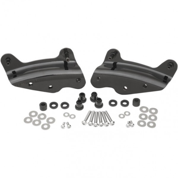 KIT DOCKING HARDWARE QUATRE POINTS NOIR POUR DETACHABLE ACCESSOIRES HARLEY DAVIDSON TOURING '09-'13