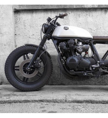 SCHEINWERFER SCRAMBLER SCHWARZ 5 3/4" FÜR MOTORRAD UND HARLEY DAVIDSON