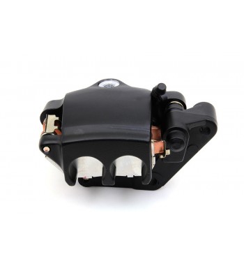 PINZA FRENO ANTERIORE SINISTRO 4 PISTONI NERO PER HARLEY DAVIDSON XL SPORTSTER '07-'13
