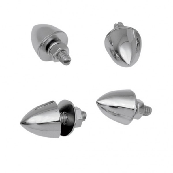 DECORATIVE BULLET NUTS SCREWS CUSTOM BIKE TUNING AND HARLEY