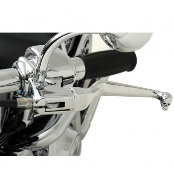 CHROME SKULL HEBEL FÜR HARLEY DAVIDSON