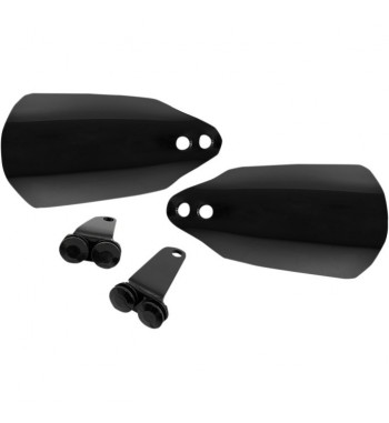 HAND GUARDS BLACK FOR HANDLEBAR HARLEY DAVIDSON FXD DYNA 1996-2017