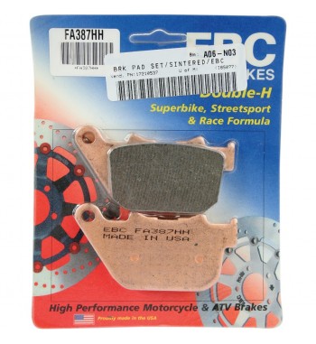 PASTIGLIE SINTERIZZATE FRENO POSTERIORE EBC HH PER HARLEY DAVIDSON XL SPORTSTER '04-'13