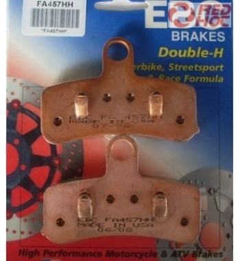 PLAQUETTE DE FREIN AVANT EBC HH SINTERED POUR HARLEY DAVIDSON BIG TWIN/TWIN CAM '08-'17