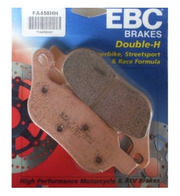 REAR BRAKE PAD EBC HH SINTERED FOR HARLEY DAVIDSON BIG TWIN/TWIN CAM '08-'16