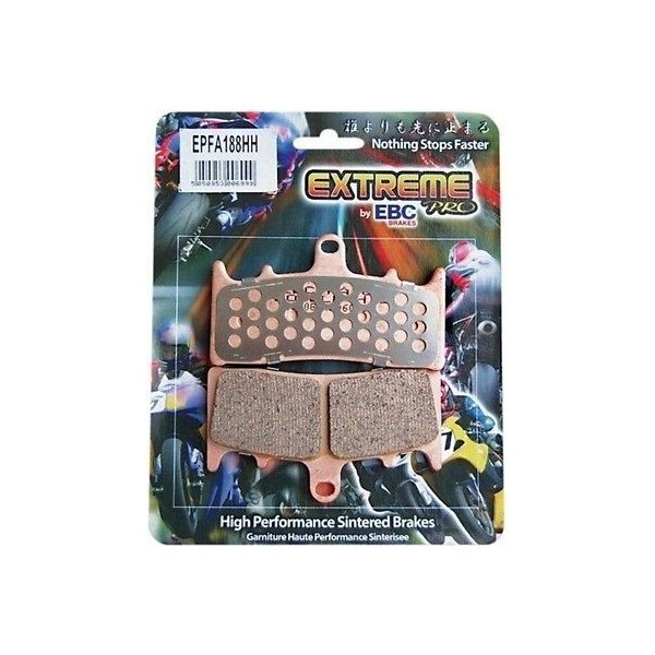 PASTIGLIE SINTERIZZATE FRENO POSTERIORE EBC EXTREME PERFORMANCE PER HARLEY DAVIDSON BIG TWIN/TWIN CAM '08-'16