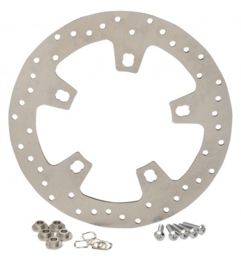FRONT BRAKE ROTOR STAINLESS STEEL DRILLED FOR HARLEY DAVIDSON TOURING '14-'17