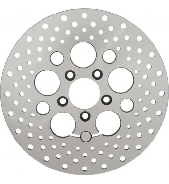 REAR BRAKE ROTOR STAINLESS STEEL DRILLED FOR HARLEY DAVIDSON TOURING '08-'17