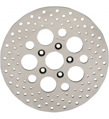 DISQUE ROTOR DE FREIN ARRIERE EN ACIER PERFORE POUR HARLEY DAVIDSON XL SPORTSTER '79-'91