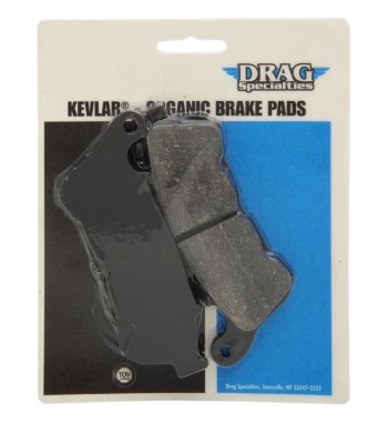 PLAQUETTE DE FREIN AVANT DRAG ORGANIC KEVLAR® HARLEY DAVIDSON XL SPORTSTER 2014-2021