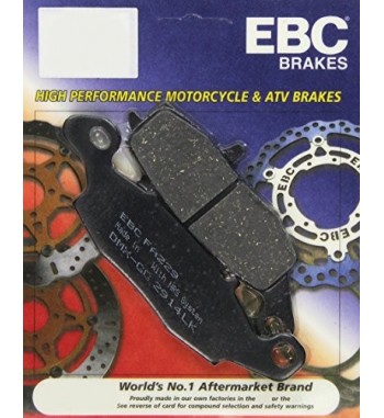PASTIGLIE FRENO ANTERIORE EBC ORGANICHE KEVLAR® KAWASAKI VN800 1998-2006