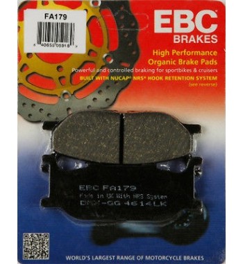 FRONT BRAKE PAD DRAG ORGANIC KEVLAR® FOR YAMAHA XV 535 VIRAGO 1995-1999