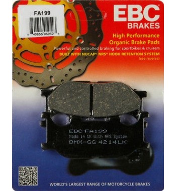 FRONT BRAKE PAD DRAG ORGANIC KEVLAR® FOR YAMAHA XVS 1100 DRAGSTAR '99-'09