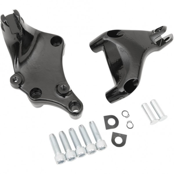 PASSENGER REPOSE-PIED MONT KIT NOIR HARLEY DAVIDSON SPORTSTER XL 2014-2017