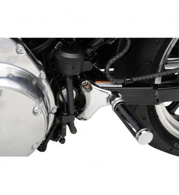 Soziusfußrastenhalter MOUNT KIT VERCHROMT FÜR HARLEY DAVIDSON XL SPORTSTER '14-'17