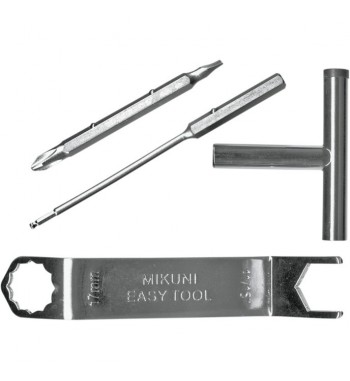 KIT D'OUTIL FACILE POUR L'ENTRETIEN CARBURATEUR MIKUNI HSR 42/45/48