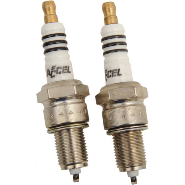 SPARK PLUG ACCEL CYCLELITE PLATINUM FOR HARLEY DAVIDSON '80-'98