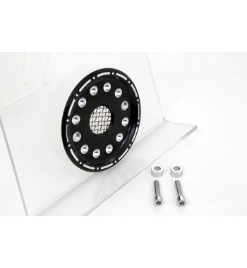 BELT SPROCKET COVER BLACK OUTLAW HARLEY DAVIDSON XL SPORTSTER 04-21