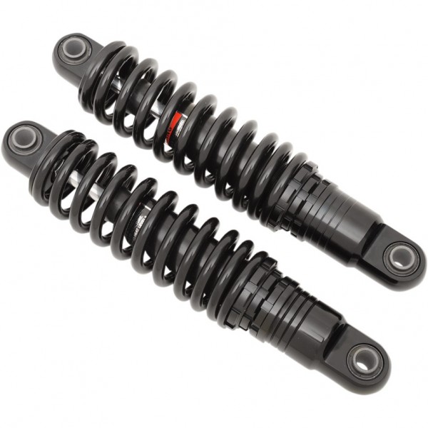 SHOCK ABSORBERS REAR PREMIUM ADJUSTABLE 11" BLACK HARLEY DAVIDSON XL SPORTSTER 2004-2022